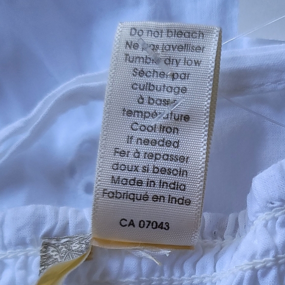 NWT Japna Petite Eyelet Cotton Maxi Dress - Picture 13 of 13